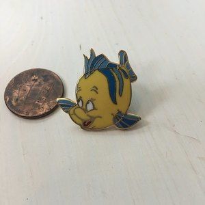 The Little Mermaid Flounder Disney Pin